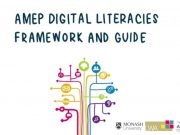 AMEP Digital literacies framework